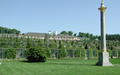 Sanssouci, zámek na vinohradu