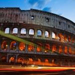3. Koloseum, Řím, Itálie.