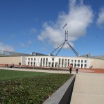 12. Sídlo parlamentu, Canberra, Austrálie.